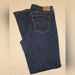 Levi's Dark Blue Denim Jeans